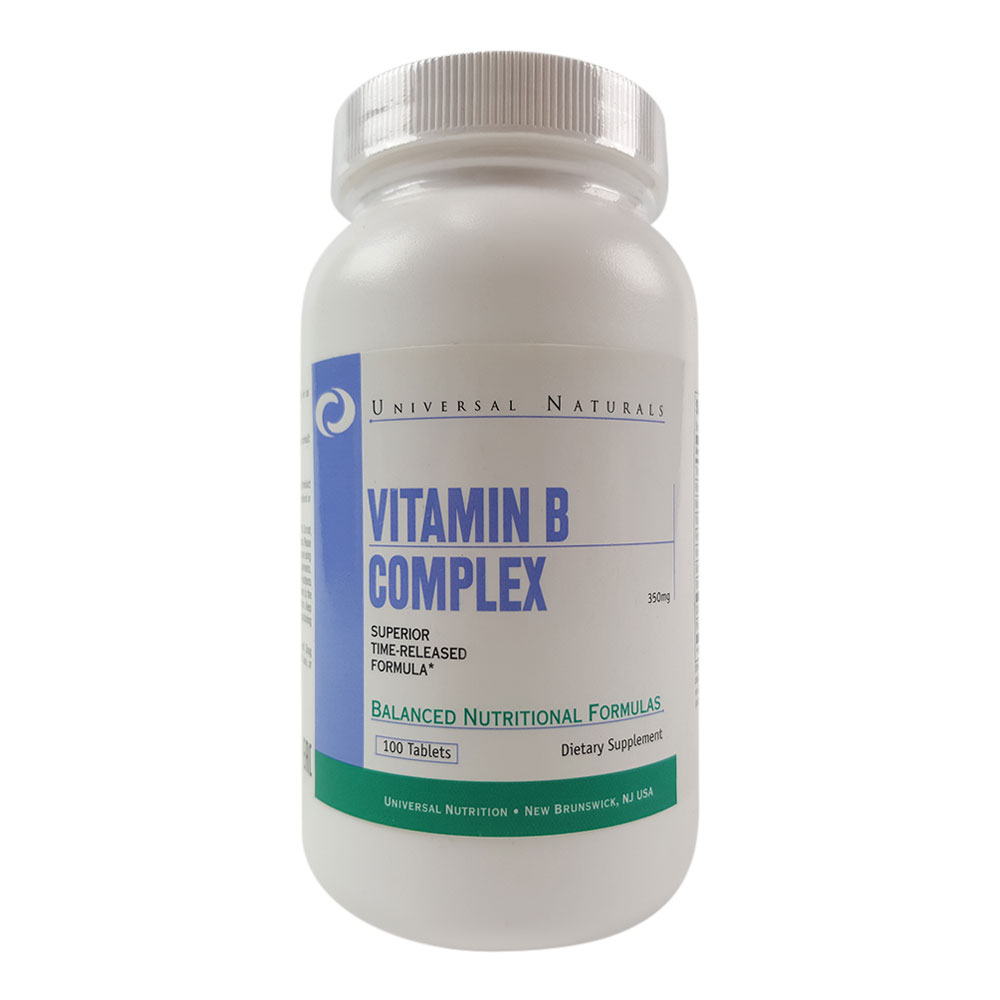 UNIVERSAL VITAMIN B COMPLEX 100 Tablets UNIVERSALNUTRITION-BPMUSCLECO.LTD.