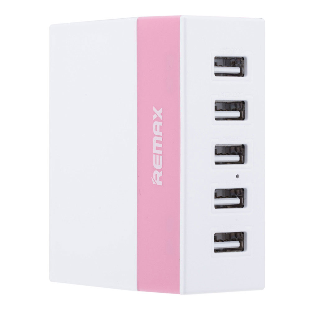itm-USB-Charger-5-U-(RU-U1)-Pink---REMAX